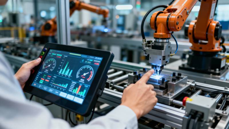 智能制造监控现场图片