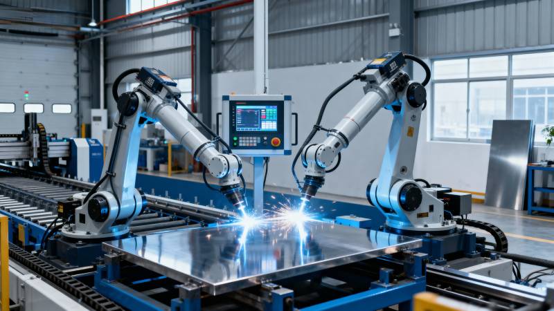 智能焊接机器人图片