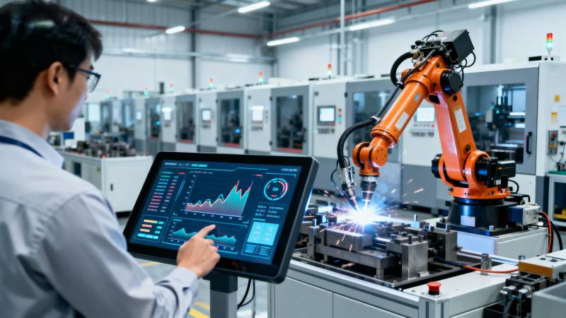 智能制造监控现场图片