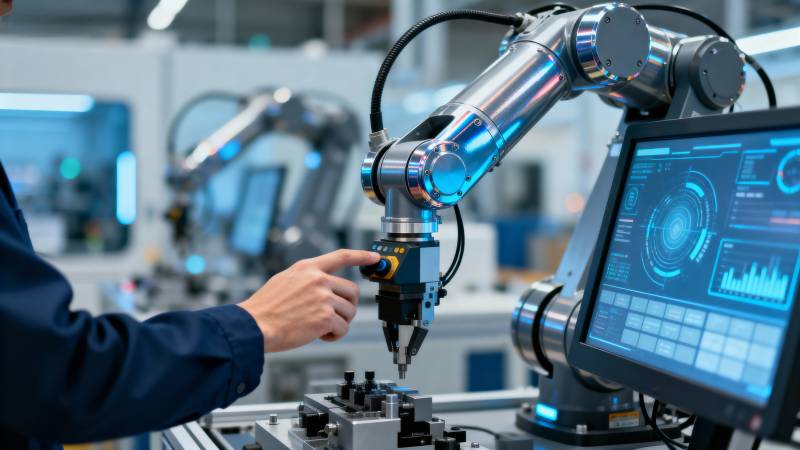 智能制造现场图片