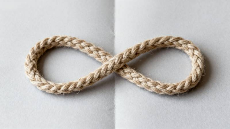 绳结无限符号图片