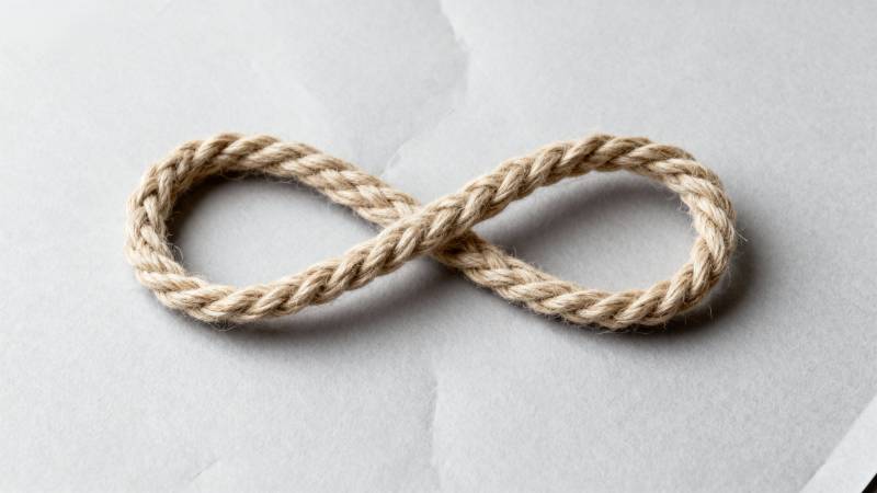 绳结无限符号图片