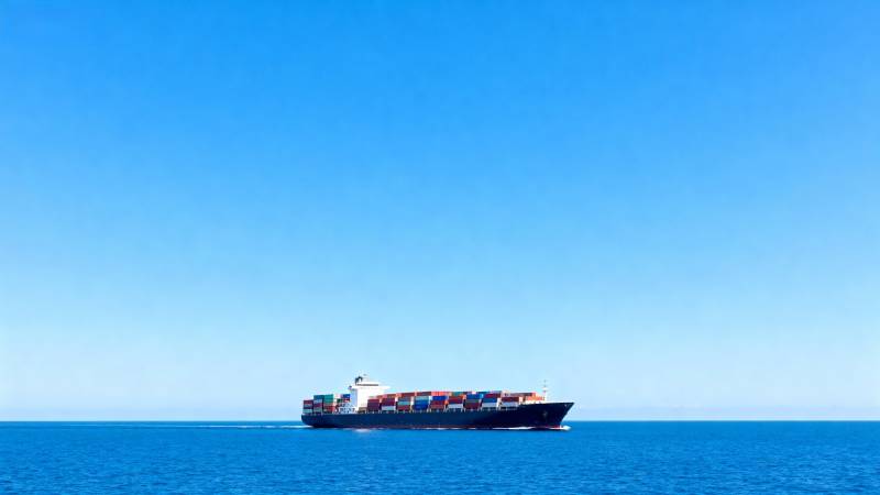 远洋货轮航行图图片