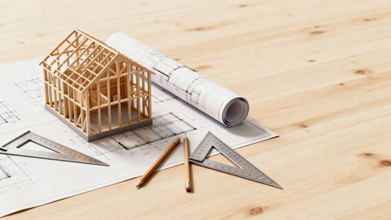 建筑模型与图纸图片