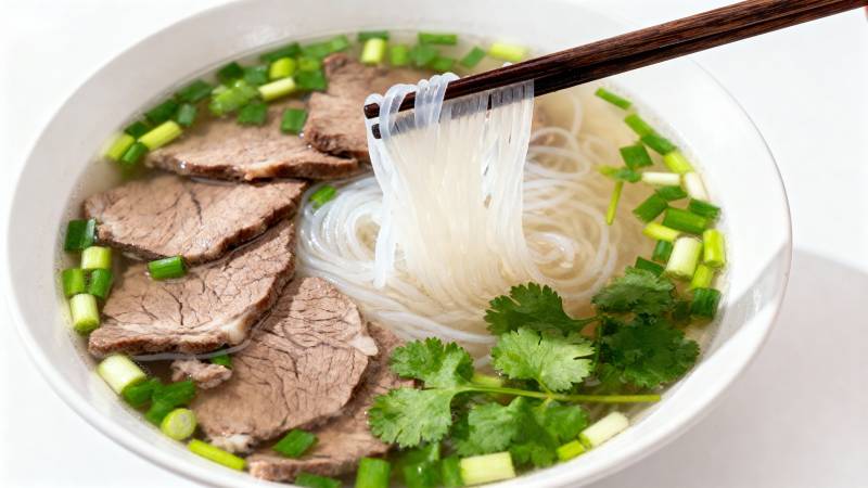 牛肉粉丝汤图片