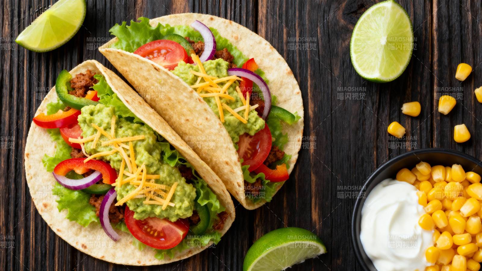 美味墨西哥塔可图片
