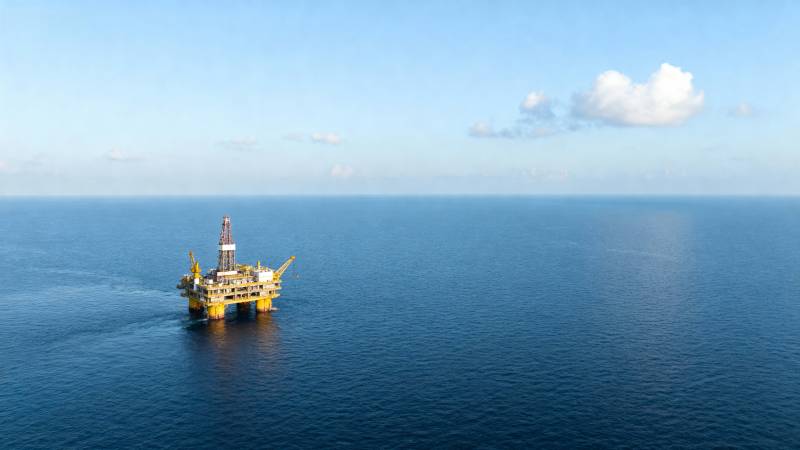 海上钻井平台图片