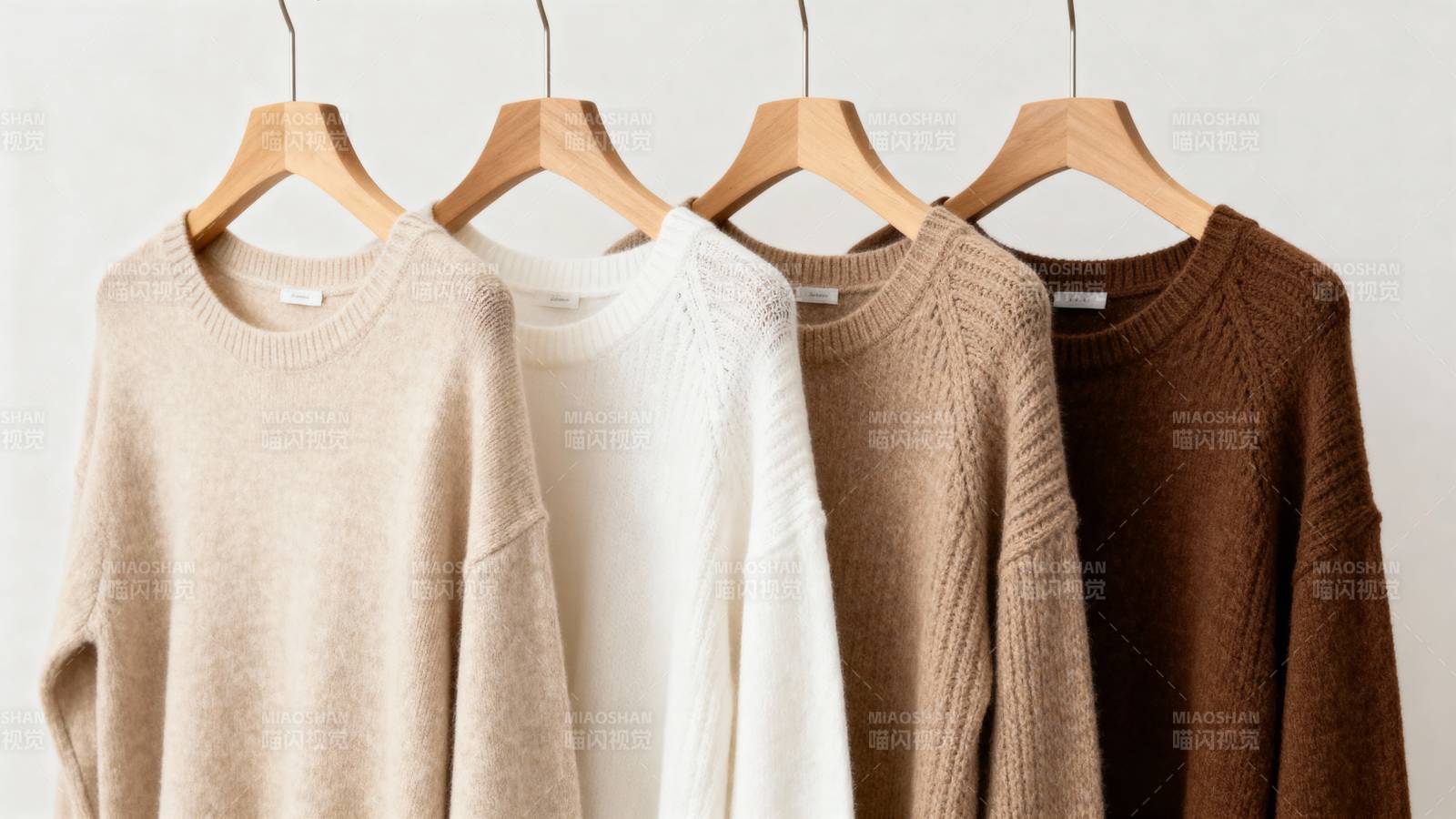 四色毛衣挂架展示图片