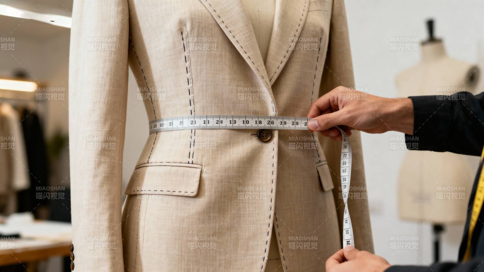 量体裁衣 精准测量图片