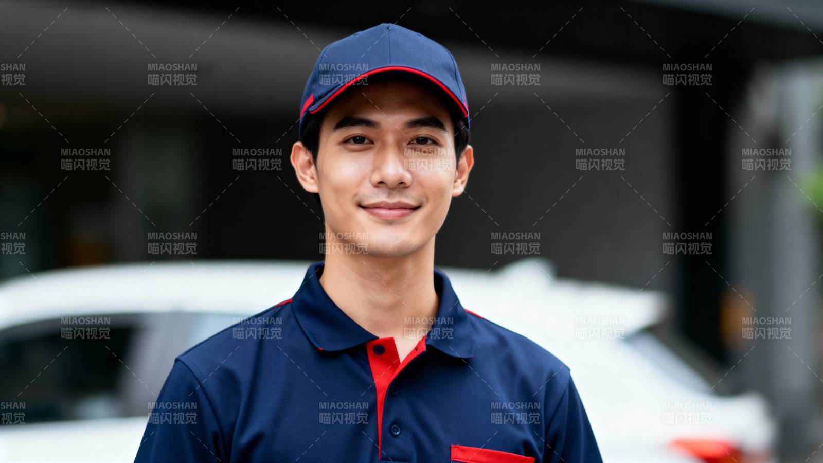 微笑的维修工图片