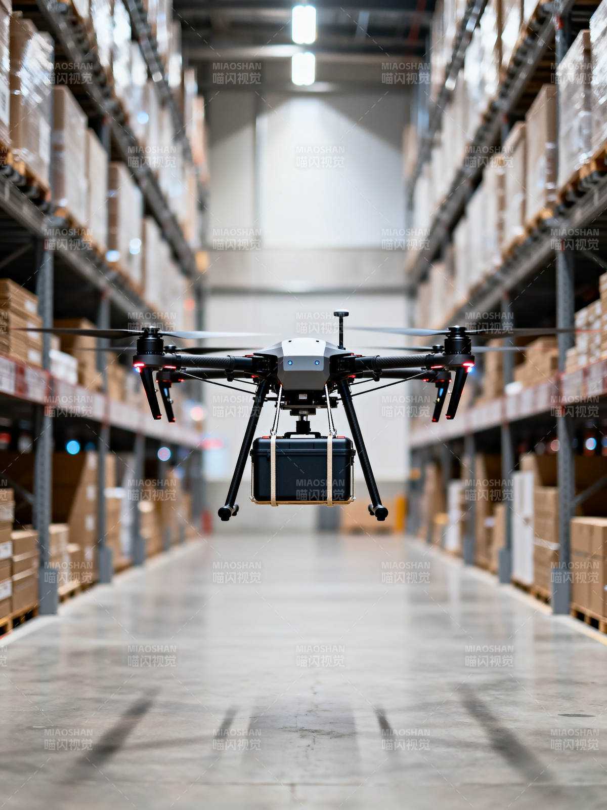 仓库无人机运输图片