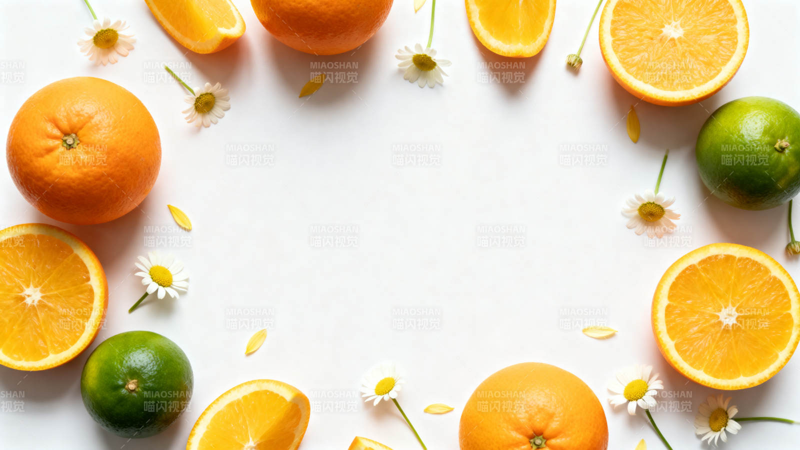 橙香花语 清新自然图片