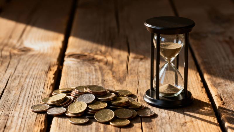 时间与金钱图片