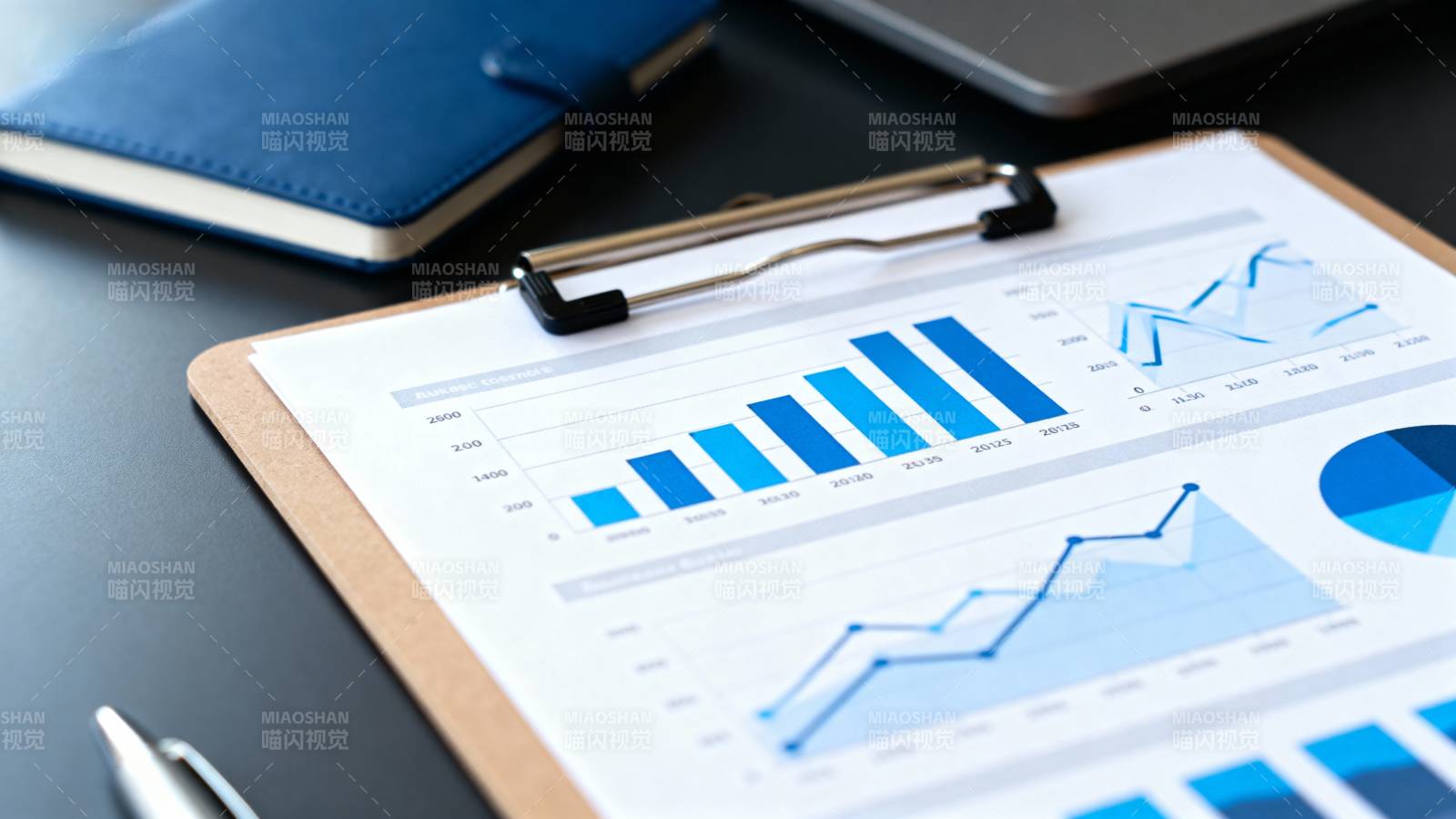 财务数据分析图表图片