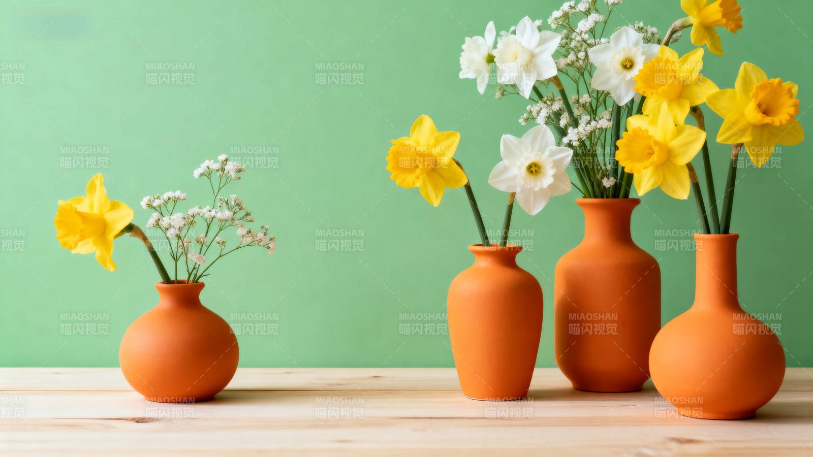 花瓶里的春天图片