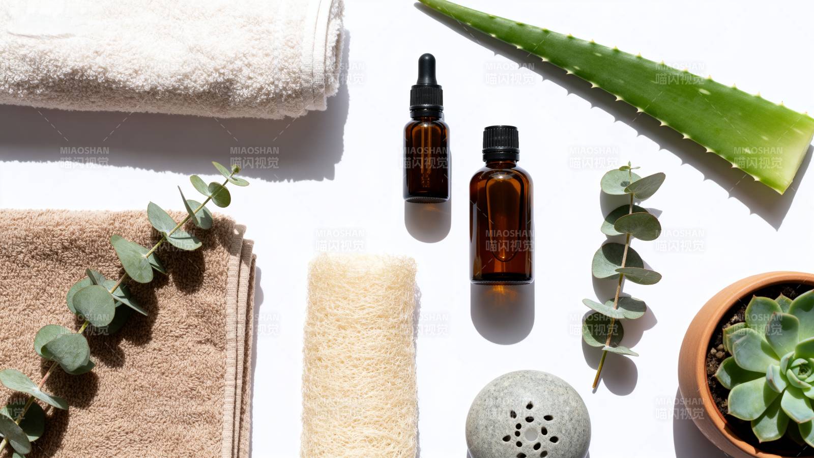 天然护肤套装图片