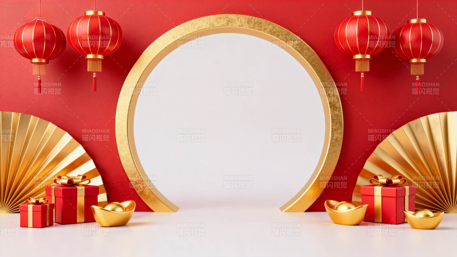 新春喜庆布置图片