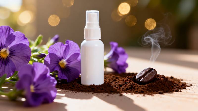 花香咖啡喷雾图片