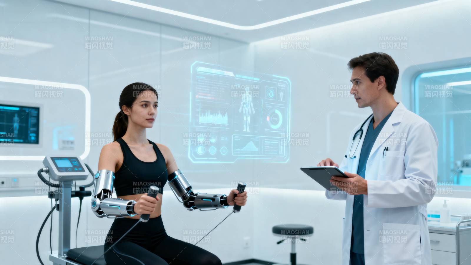 未来医疗科技体验图片