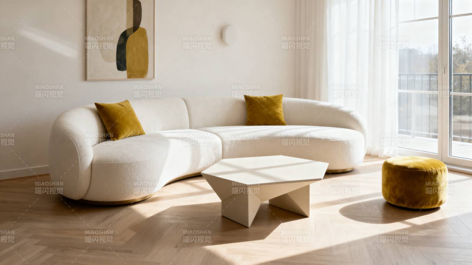 现代简约客厅设计图片