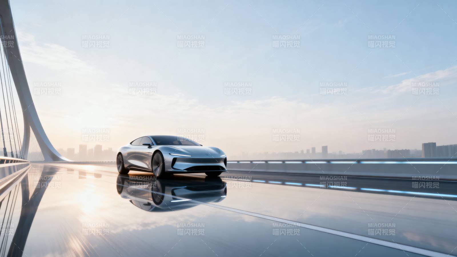 未来之车 驰骋天际图片