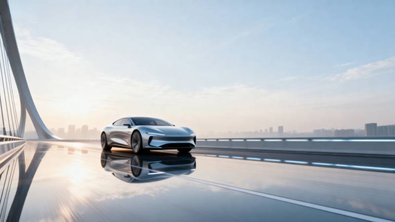 未来之车 驰骋天际图片