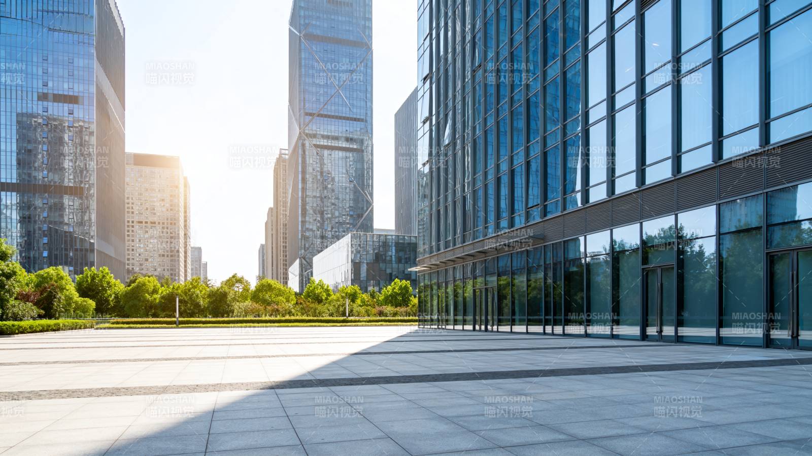 现代都市建筑群图片