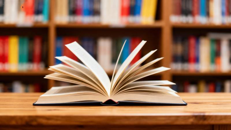 书页轻翻 知识之光图片