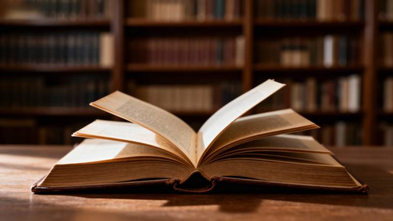 书页轻翻 书香满屋图片