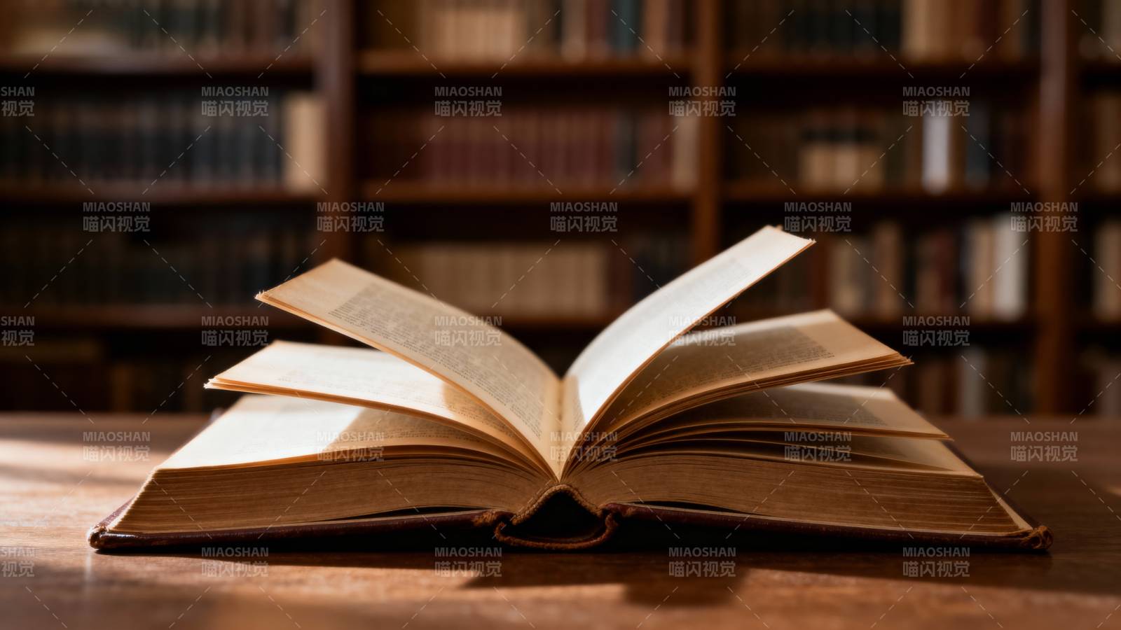 书页轻翻 书香满屋图片