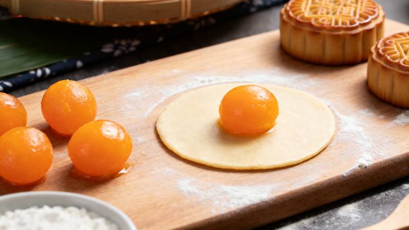 制作月饼的步骤图片
