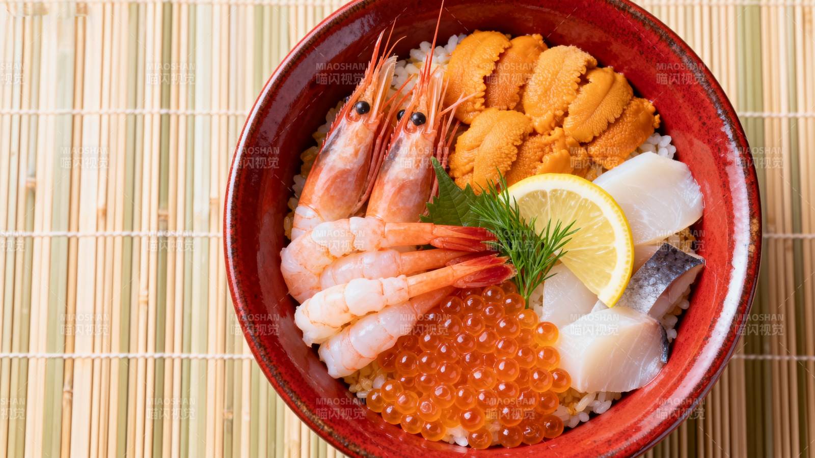海鲜丼饭图片
