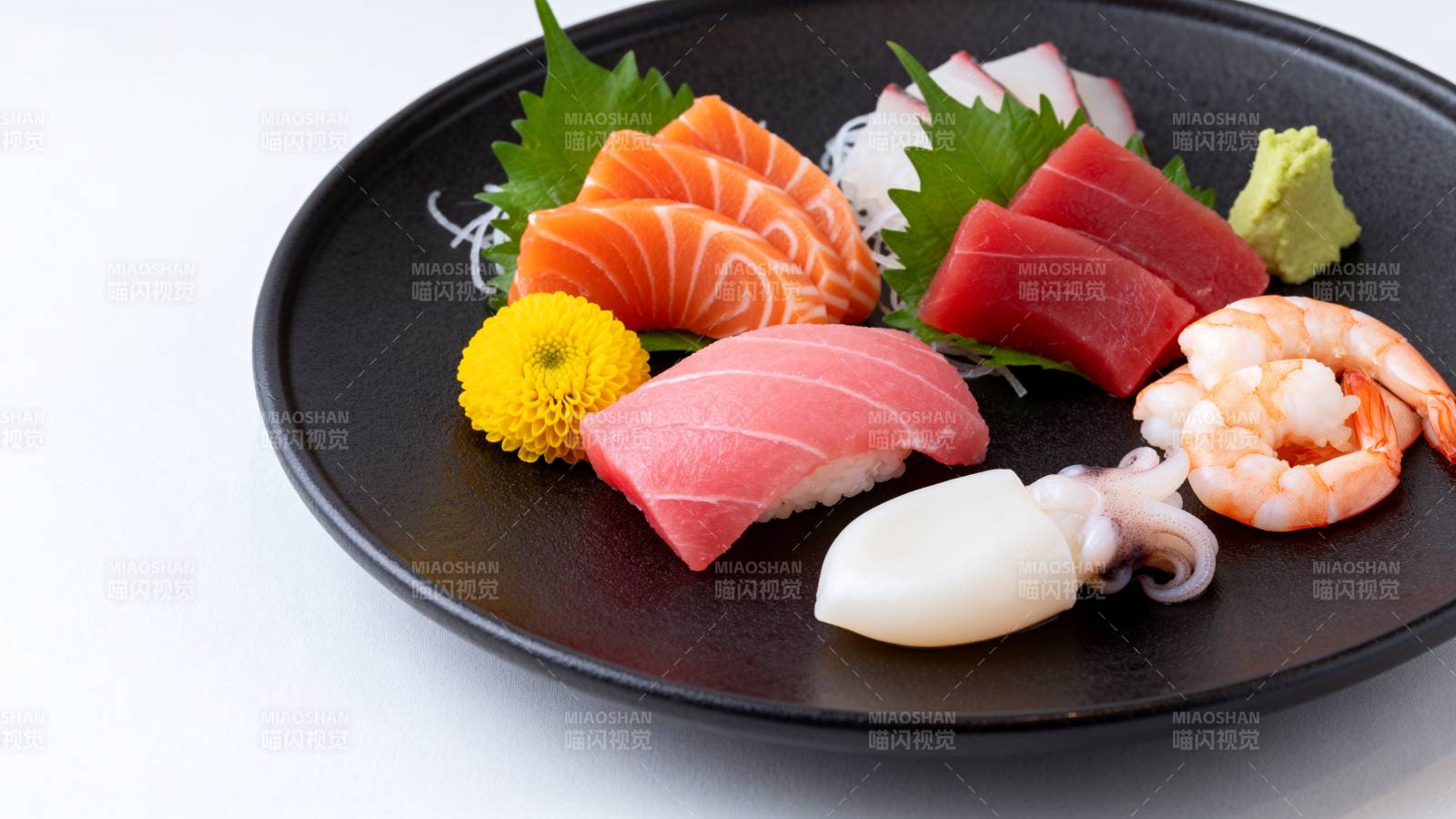 精致寿司拼盘图片