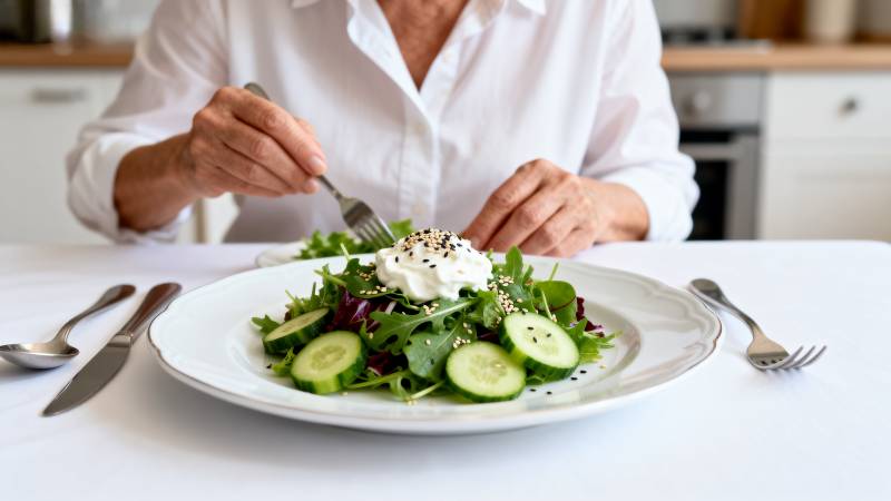 清新沙拉 健康美味图片