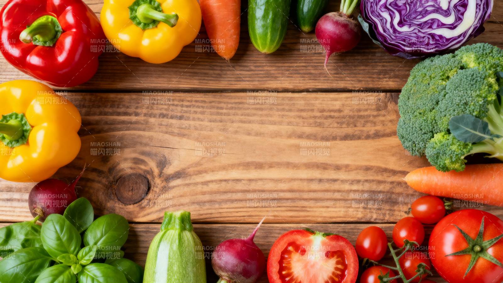 新鲜蔬菜拼盘图片