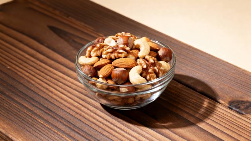 坚果混合碗图片