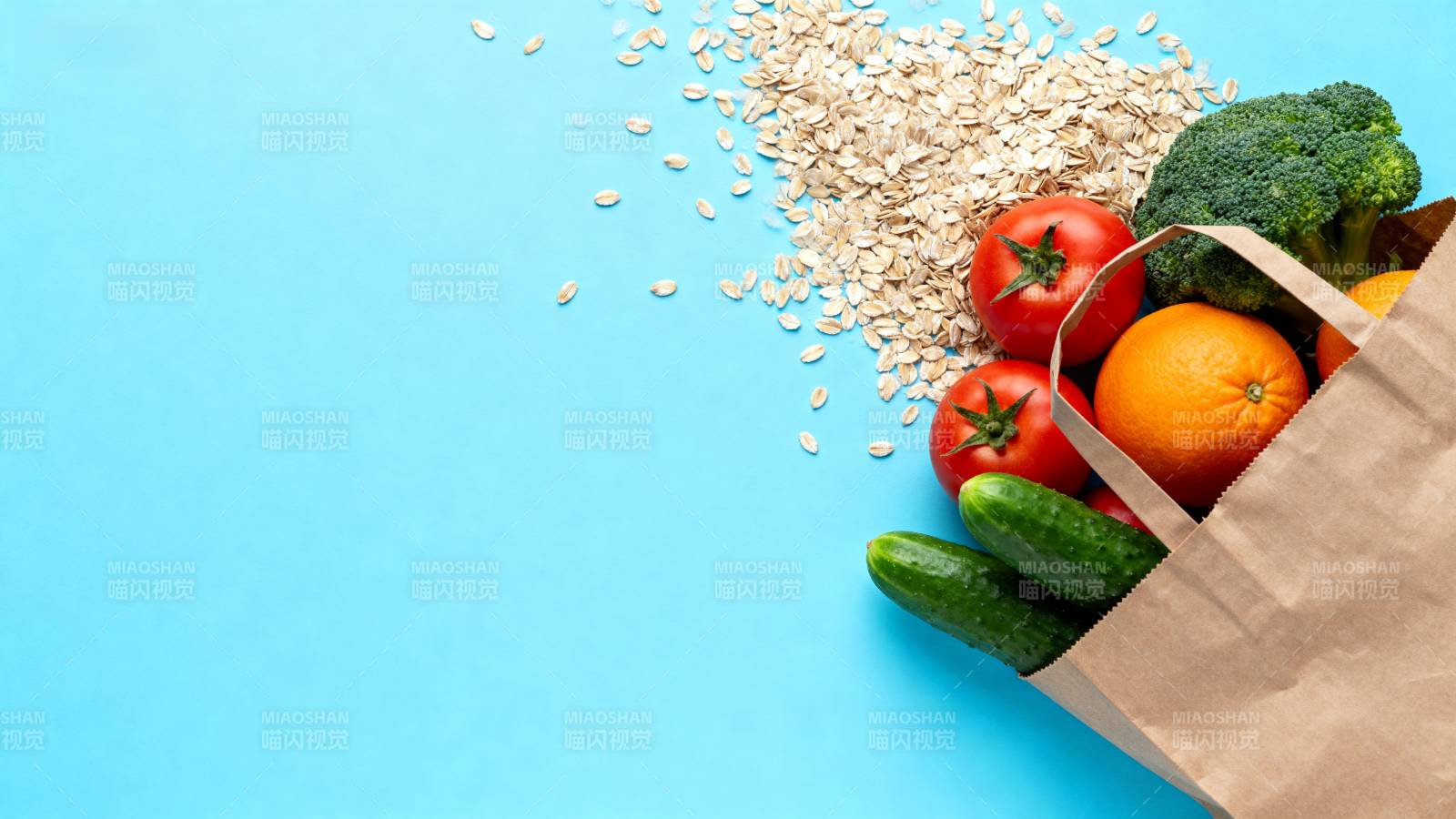 健康食材袋装图图片