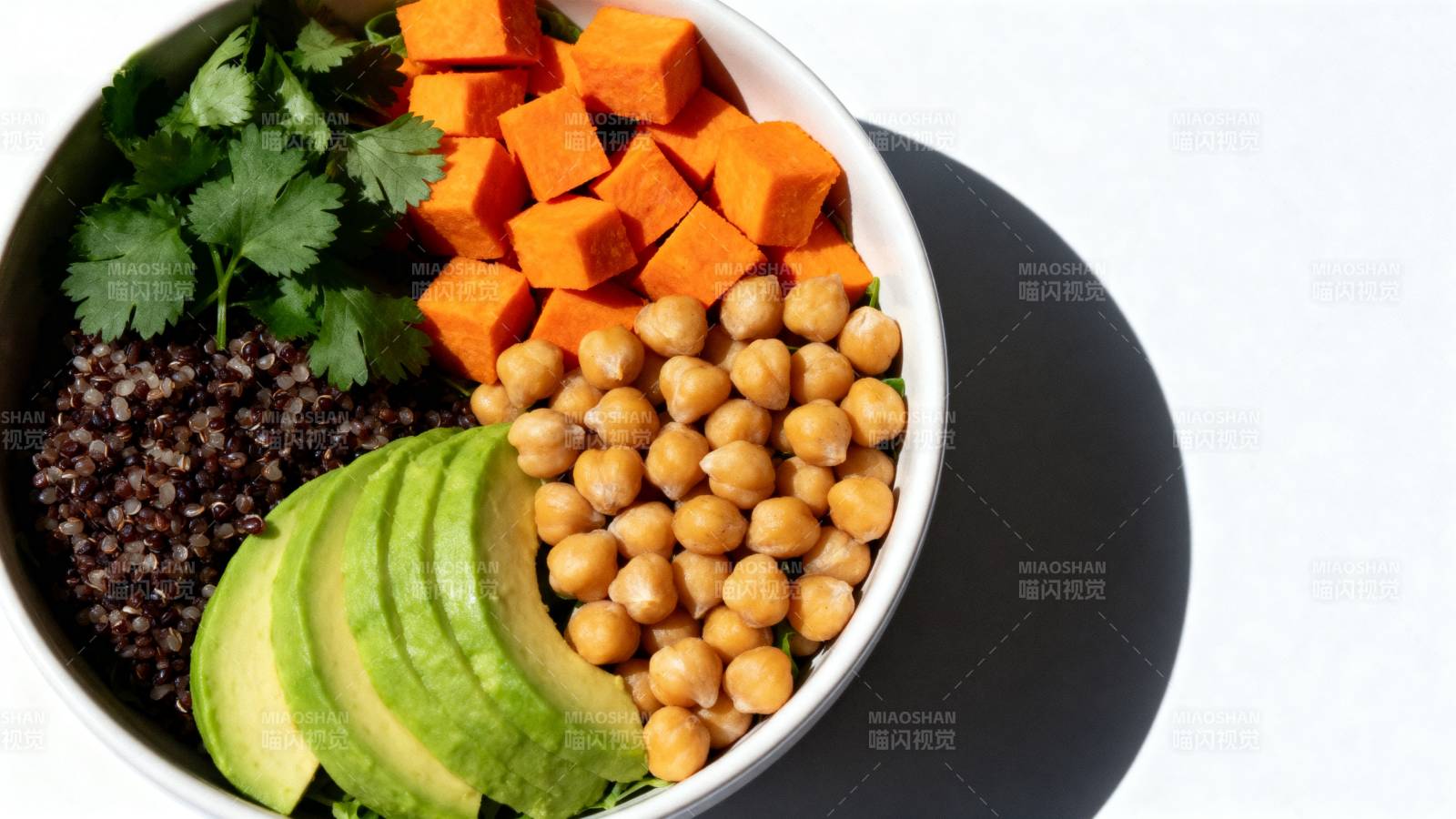 健康沙拉碗图片