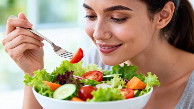 美味沙拉 健康生活图片