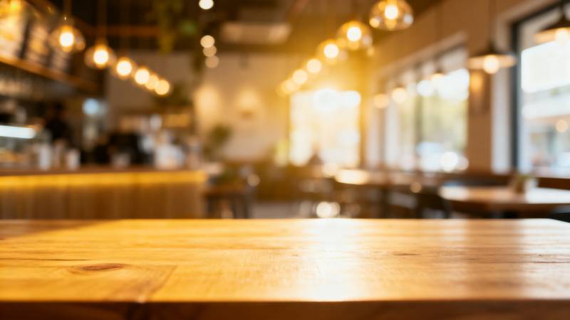 温馨咖啡馆一角图片