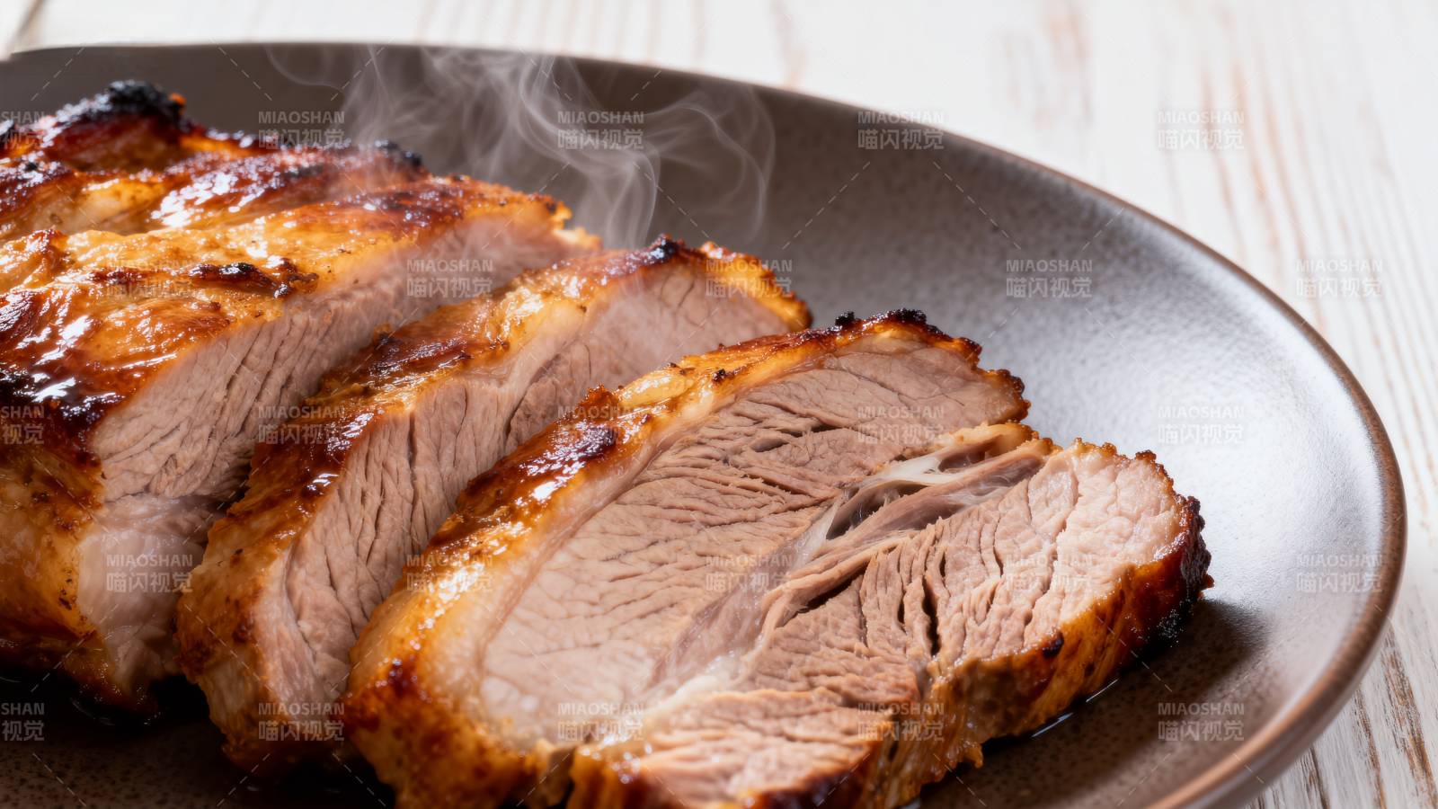 香煎猪排 嫩滑多汁图片