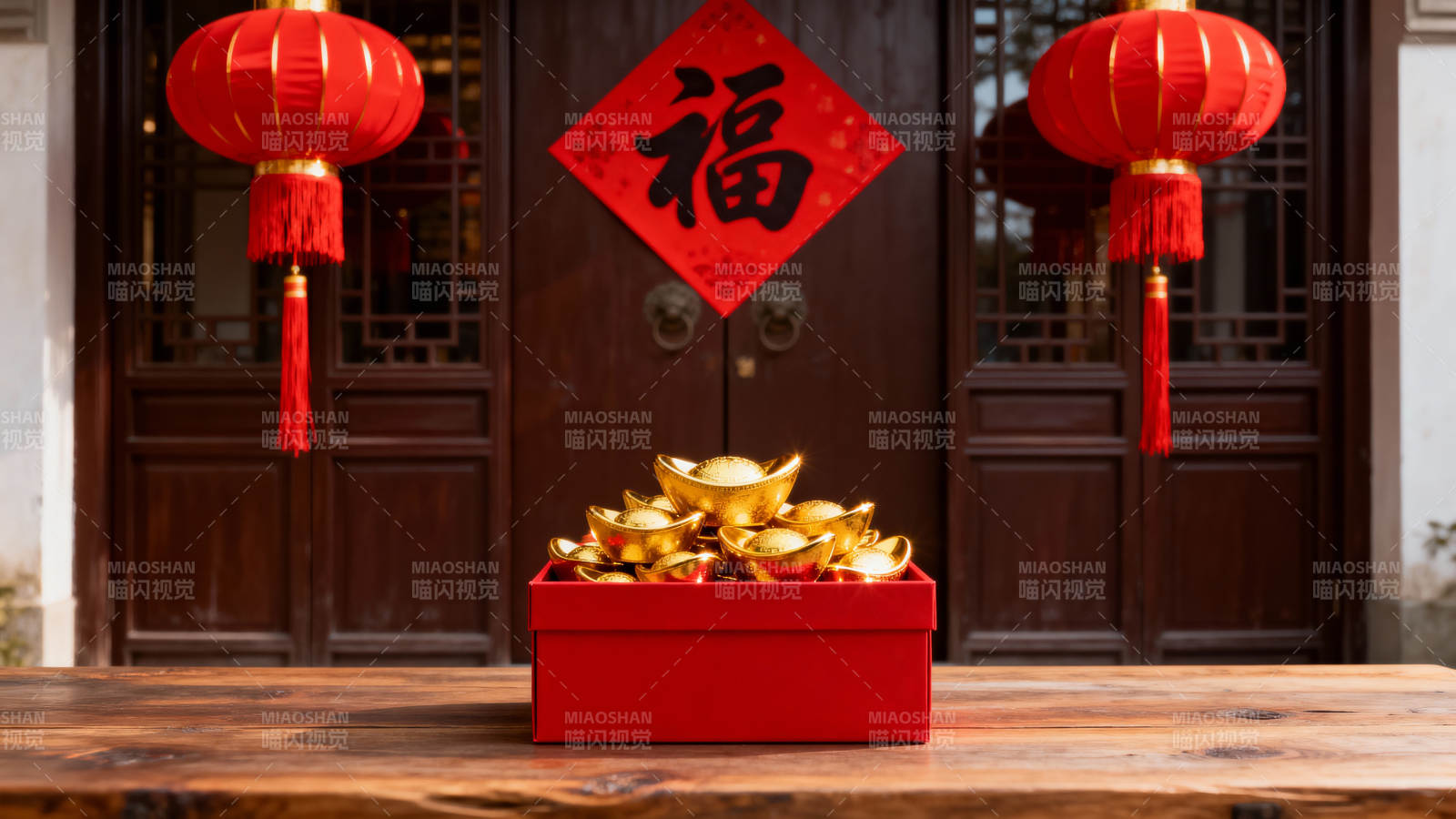 新春福禄满堂图片