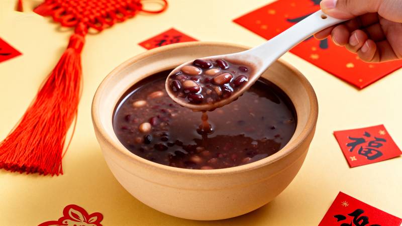 腊八粥迎新春图片