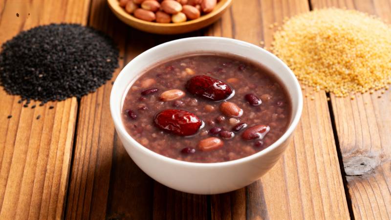 红豆杂粮粥图片