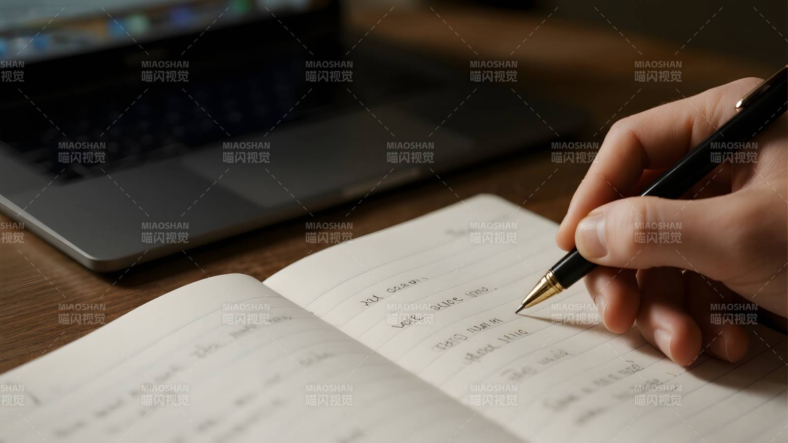 手写笔记 专注学习图片