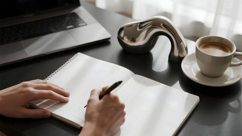 专注书写时光图片