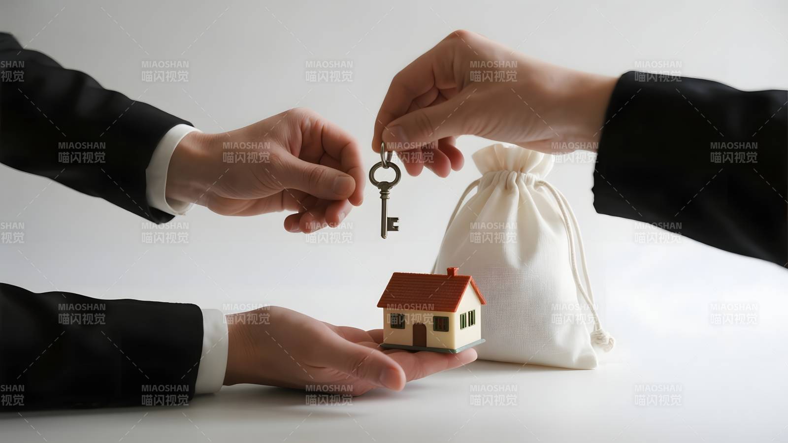 房屋交易钥匙交割图片