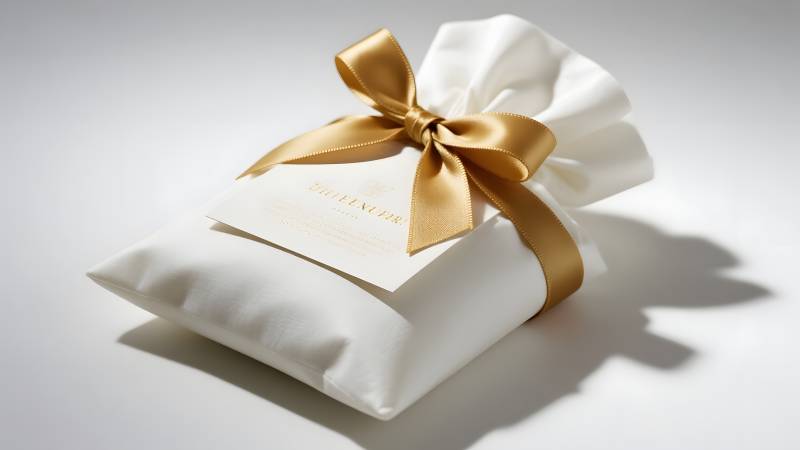 丝带礼袋 优雅呈现图片