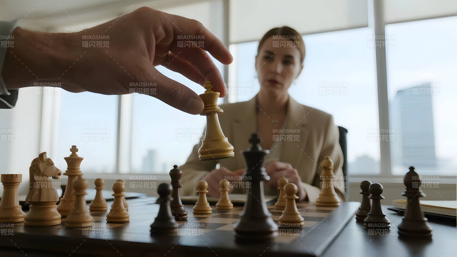 棋局对弈 智谋对决图片