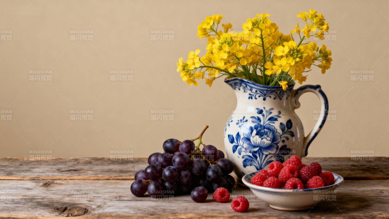 花果静物图图片